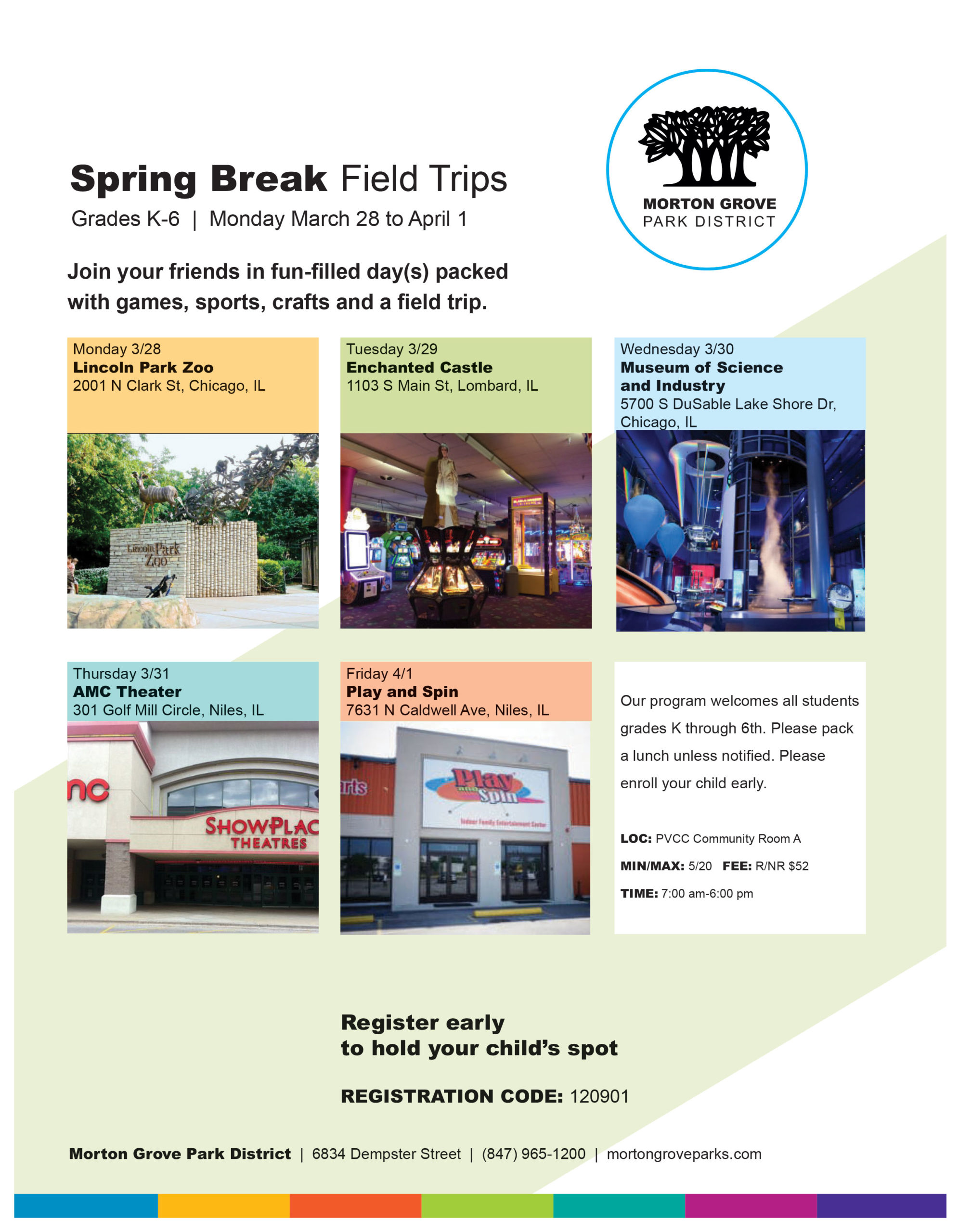 Camps Morton Grove Park District