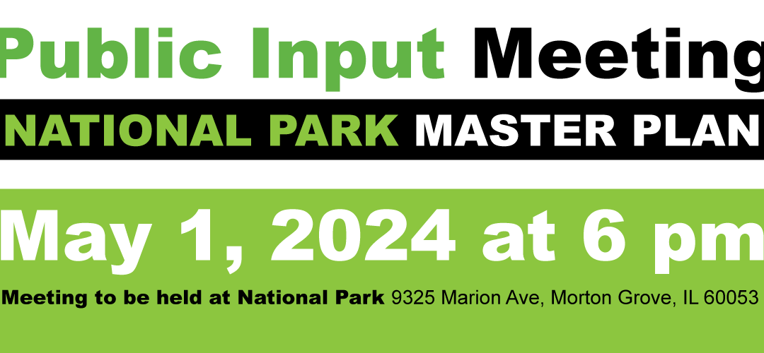 Public Input Meeting – National Park Master Plan